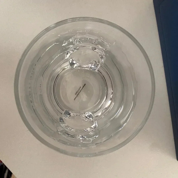 Jim Beam Pinched Bourbon Whiskey Rock Glass Clear Etched Drink Smart - Picture 6 of 8